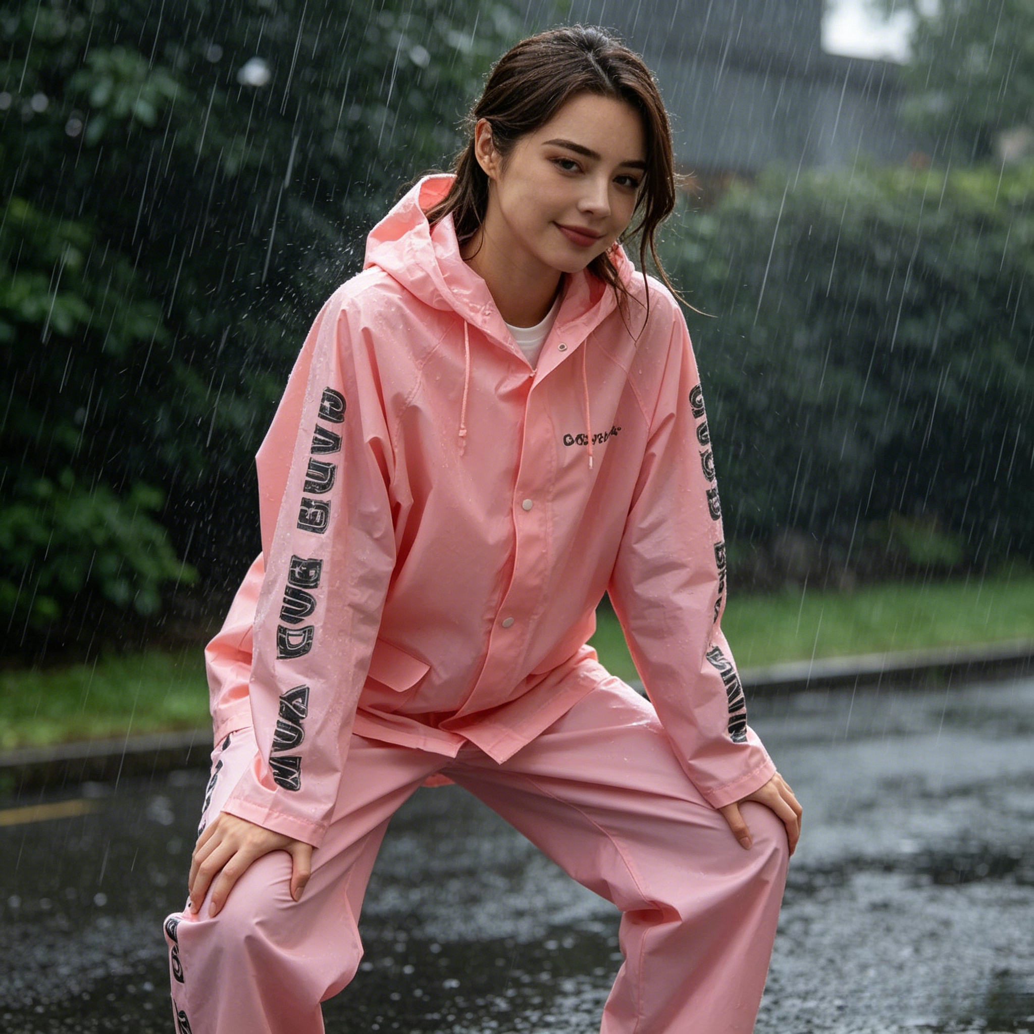Fishing Rain Suit - Packable Two Piece Waterproof Rain Suit