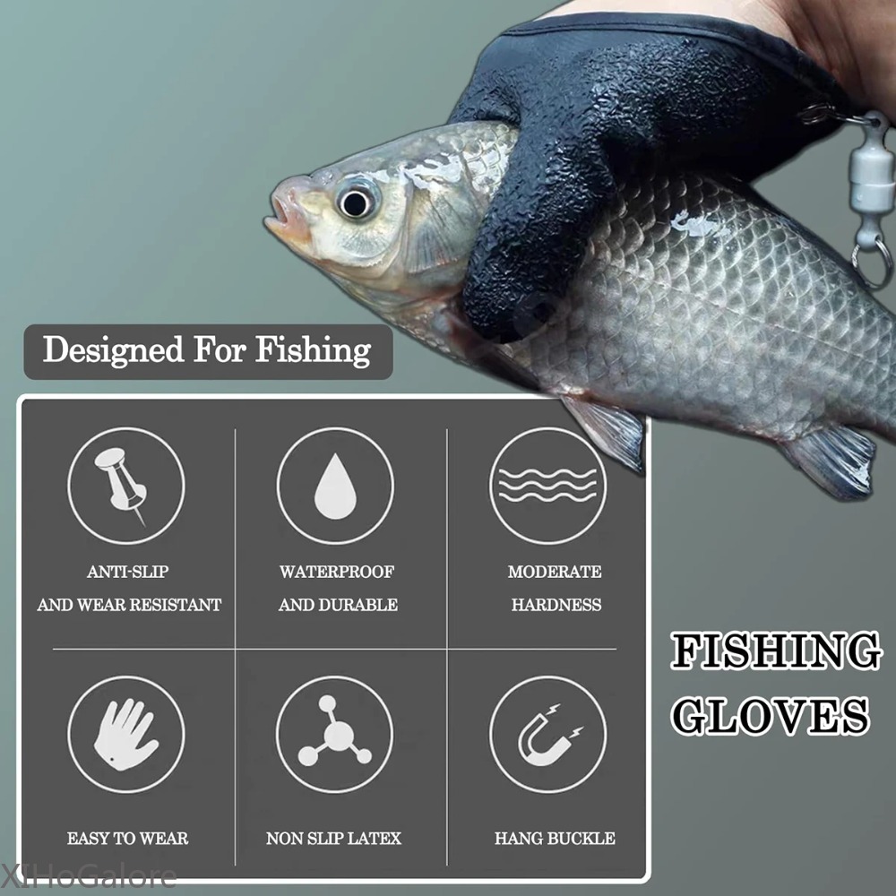 Heavy Duty Anti Slip Puncture  – обзор и цена Fishing Gloves