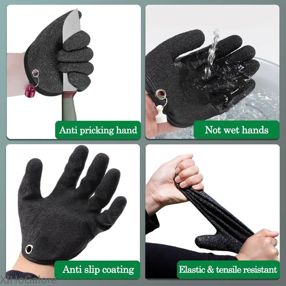 Heavy Duty Anti Slip Puncture  – обзор и цена Fishing Gloves