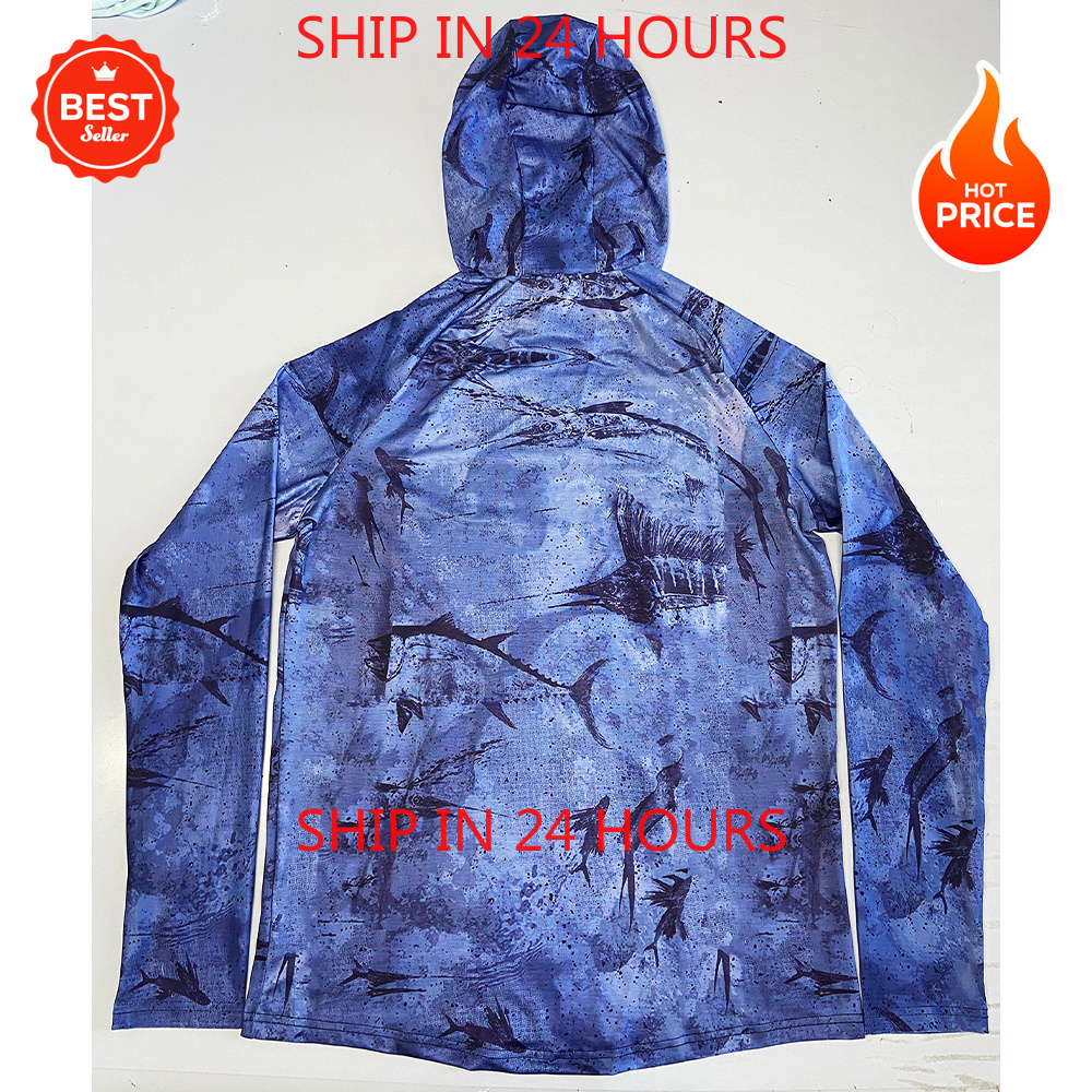 Fishing Hoodie Shirt Sailing B – обзор и цена Fishing Mask Sun Protection