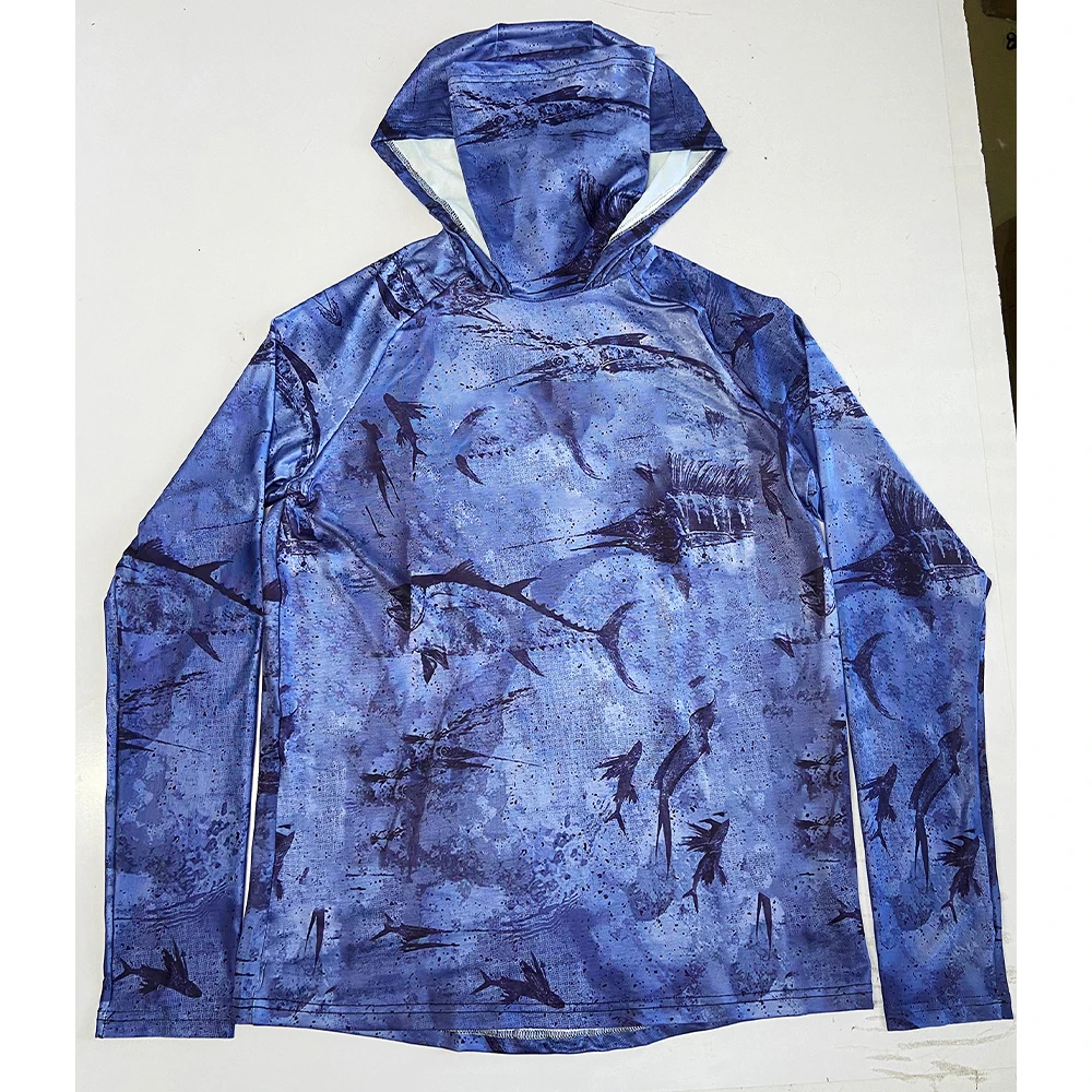 Fishing Hoodie Shirt Sailing B – обзор и цена Fishing Mask Sun Protection