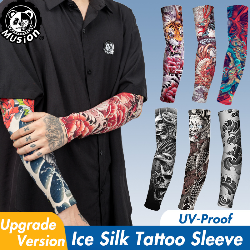 Musion New Seamless Tattoo Sle – обзор и цена Fishing Socks