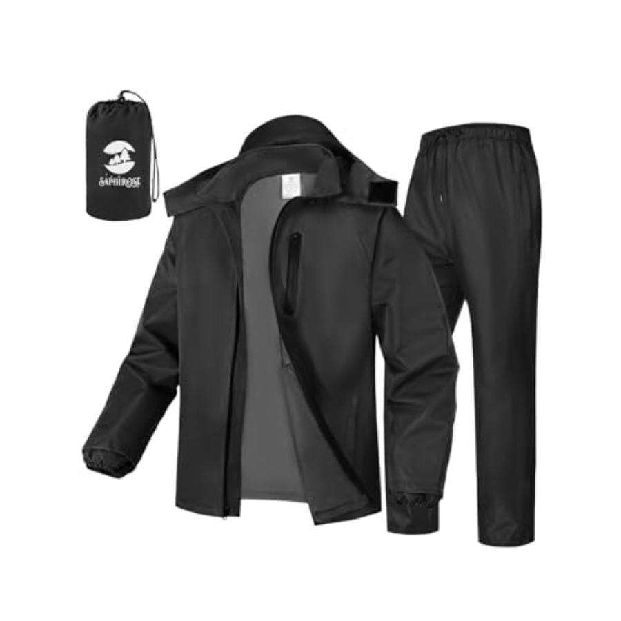 Men's Waterproof Rain Gear 2pc – обзор и цена Fishing Rain Suit