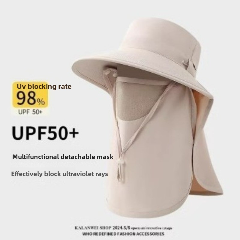 Summer Sun Hats with Face Mask – обзор и цена Fishing Mask Sun Protection