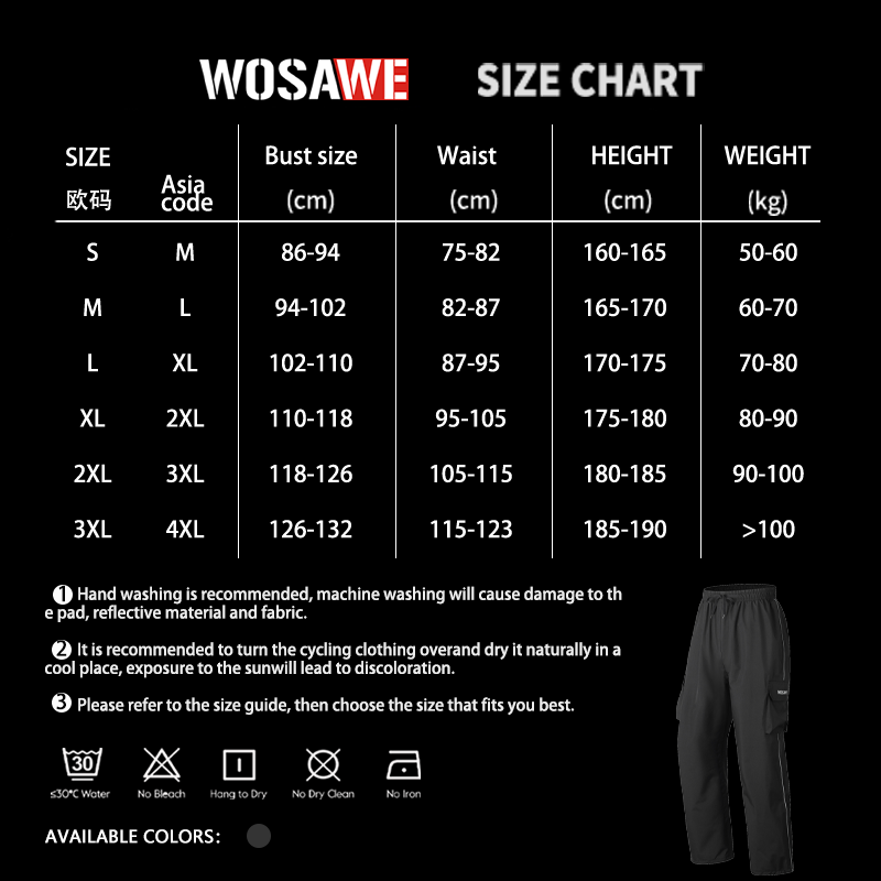 WOSAWE Motorcycle Rain Pants R – обзор и цена Fishing Rain Suit