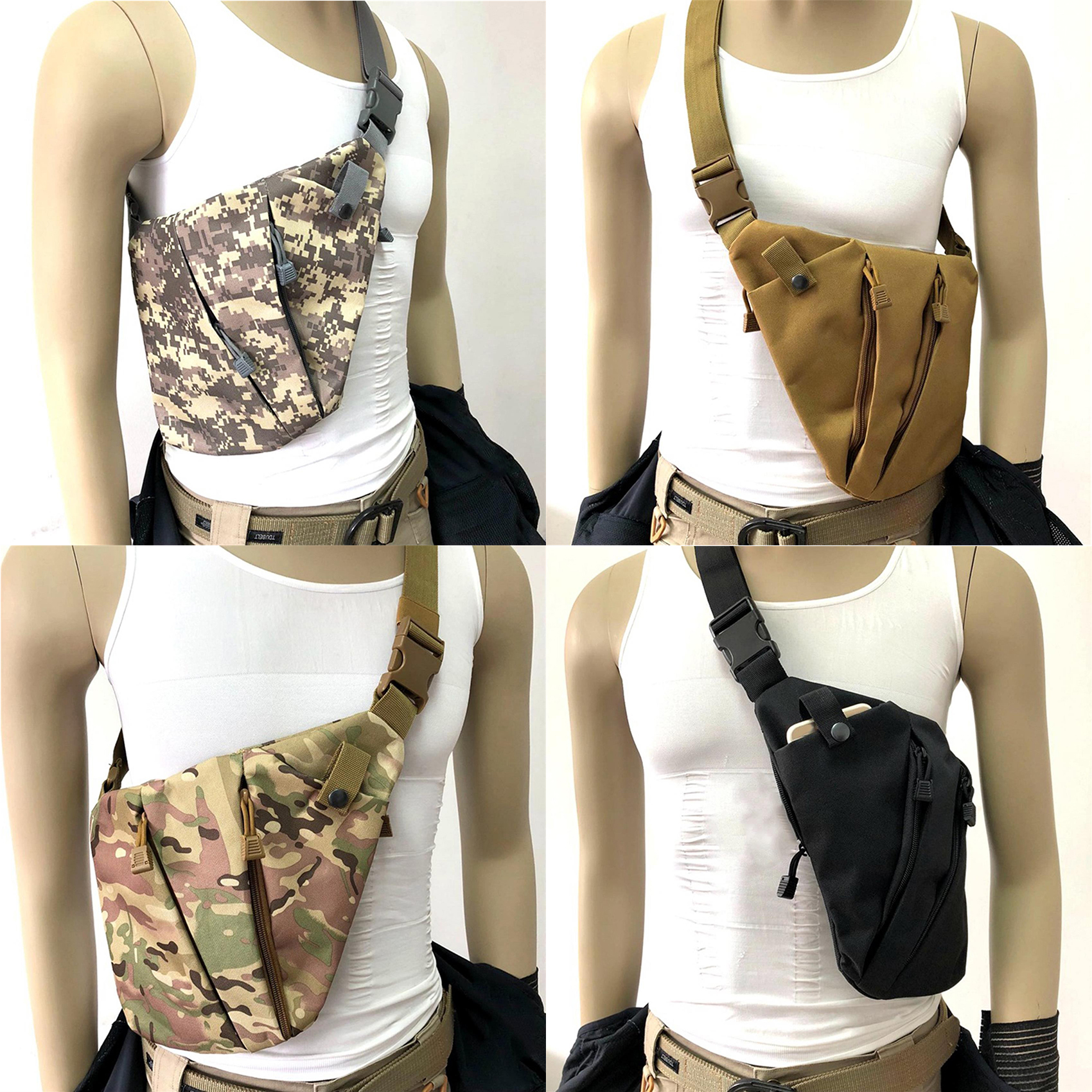 Military Tactical Shoulder Bag – обзор и цена Fishing Backpack