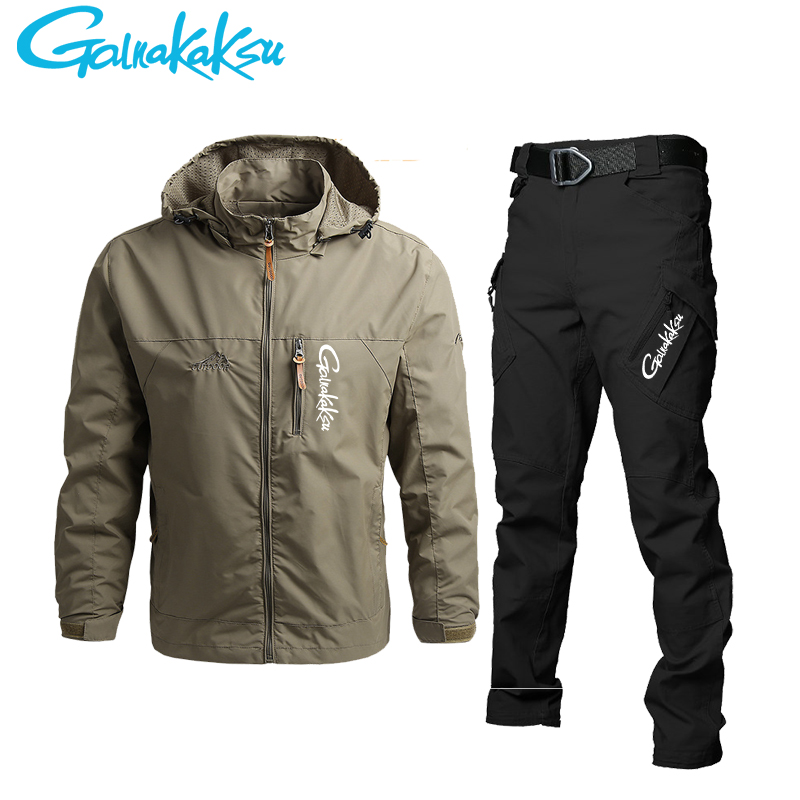 Men's Waterproof Hooded Jacket – обзор и цена Fishing Pants Waterproof