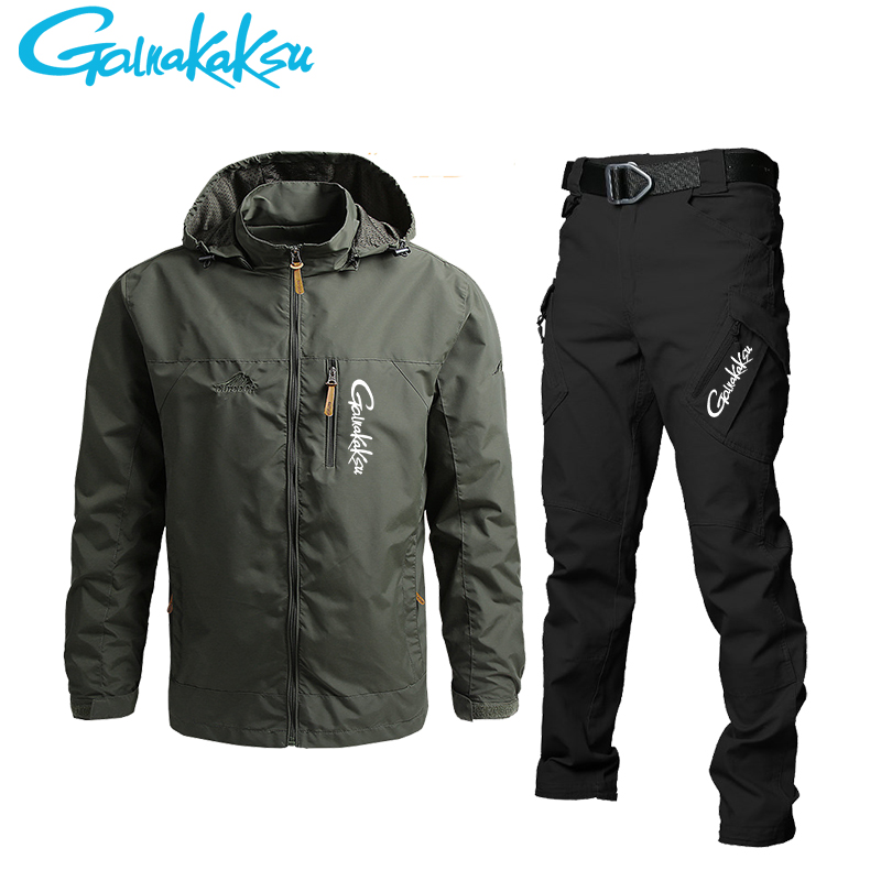 Men's Waterproof Hooded Jacket – обзор и цена Fishing Pants Waterproof