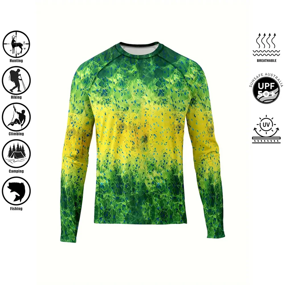 Summer Fishing Shirt Men's Lon – обзор и цена Fishing Shirt Uv Protection