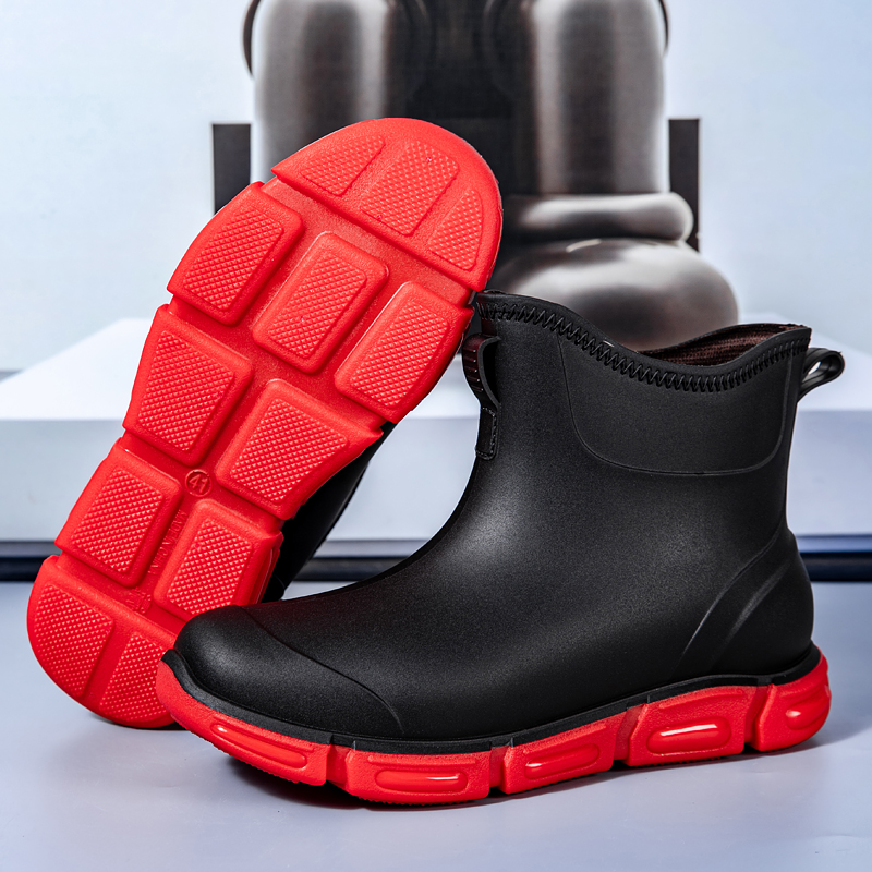 Fashion Men's Short Rain Boots – обзор и цена Fishing Boots