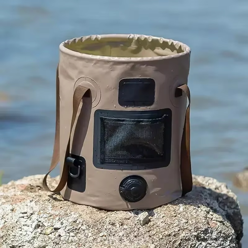25L Portable Foldable Bucket B – обзор и цена Fishing Bag Waterproof