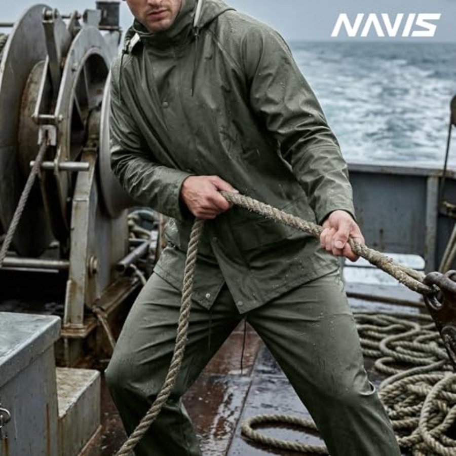 Mens PRO Workwear 3-Piece Wate – обзор и цена Fishing Rain Suit