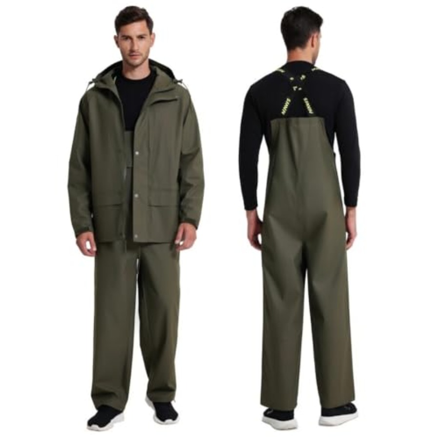 Mens PRO Workwear 3-Piece Wate – обзор и цена Fishing Rain Suit