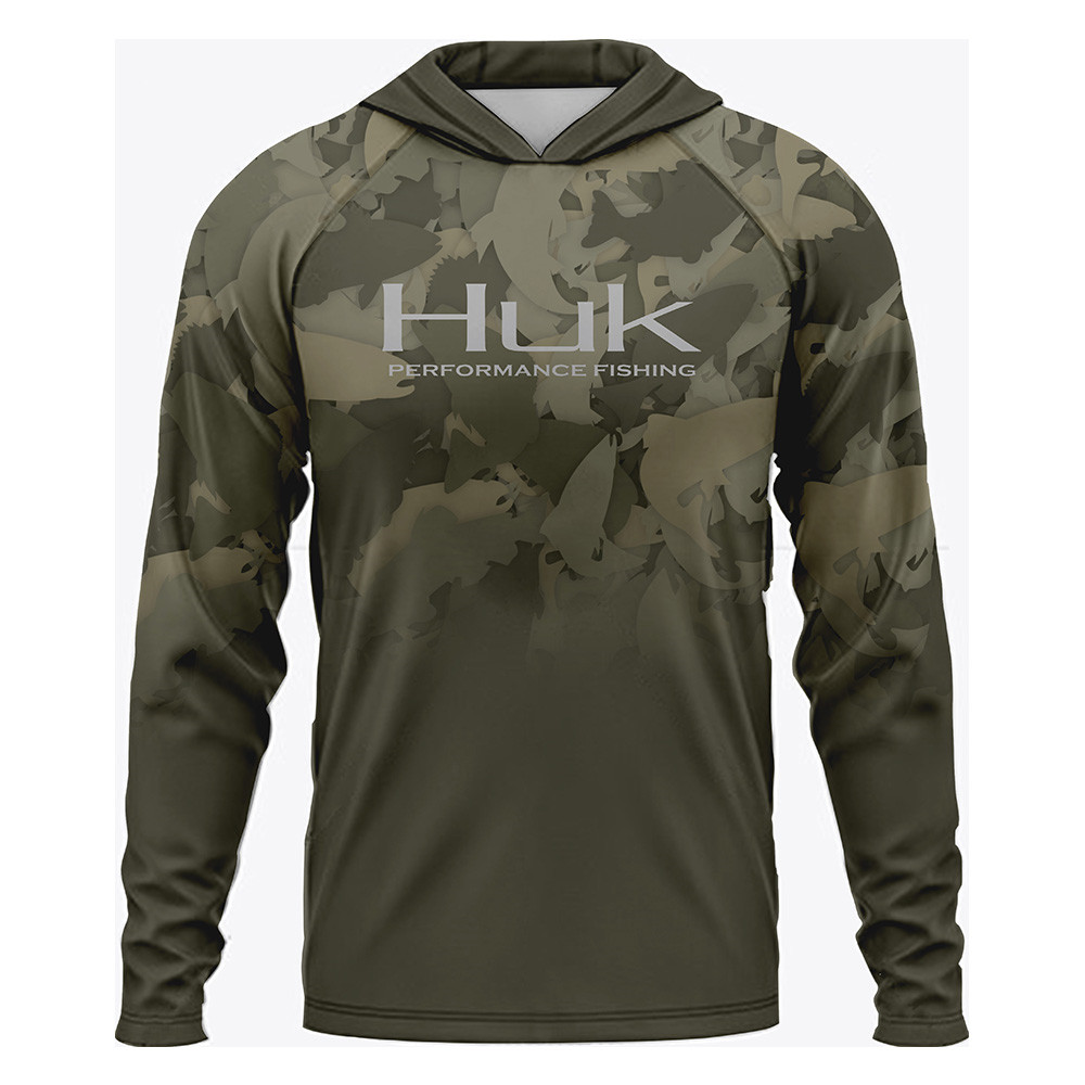 Huk Fishing Shirt UPF 50 Hoode – обзор и цена Fishing Hoodie