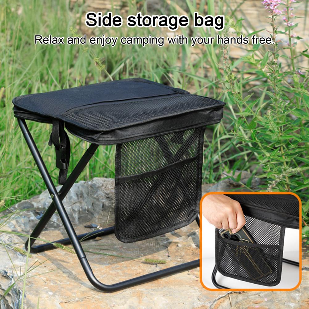 Folding Stool with Carry Bag P – обзор и цена Fishing Backpack