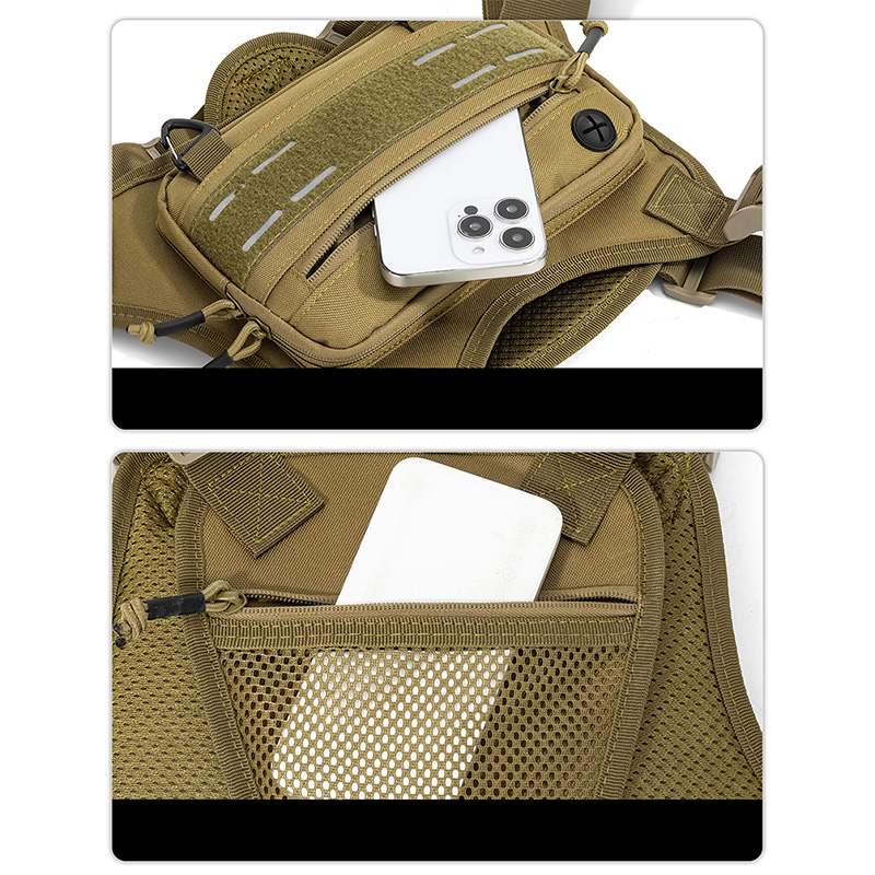 Tactical Front Chest Rig Bag V – обзор и цена Fishing Backpack