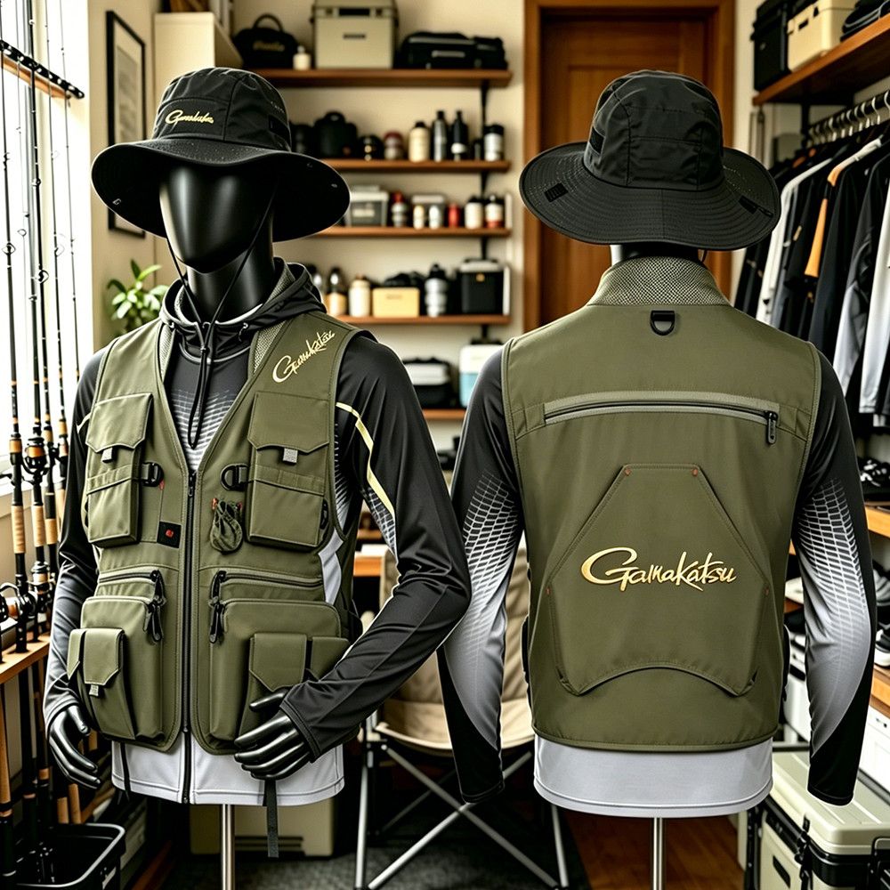 Gamakatsu Men Multi-Pocket Fis – обзор и цена Fishing Vest