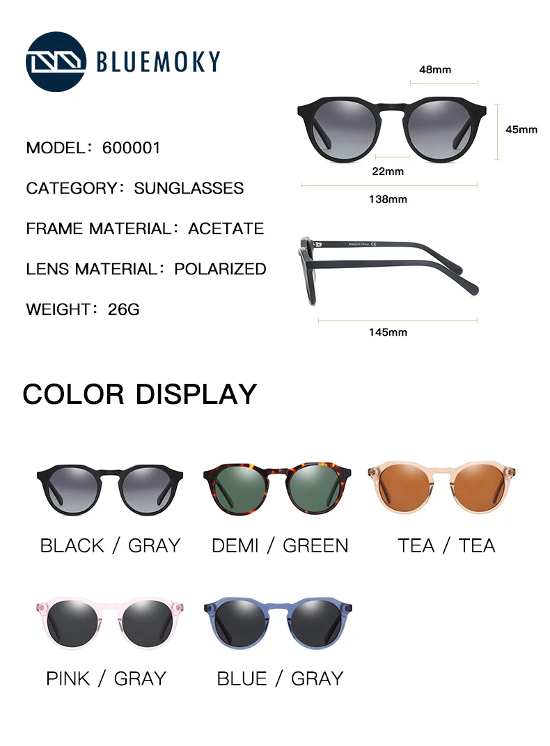 BLUEMOKY Polarized UV400 Prote – обзор и цена Fishing Sunglasses Polarized