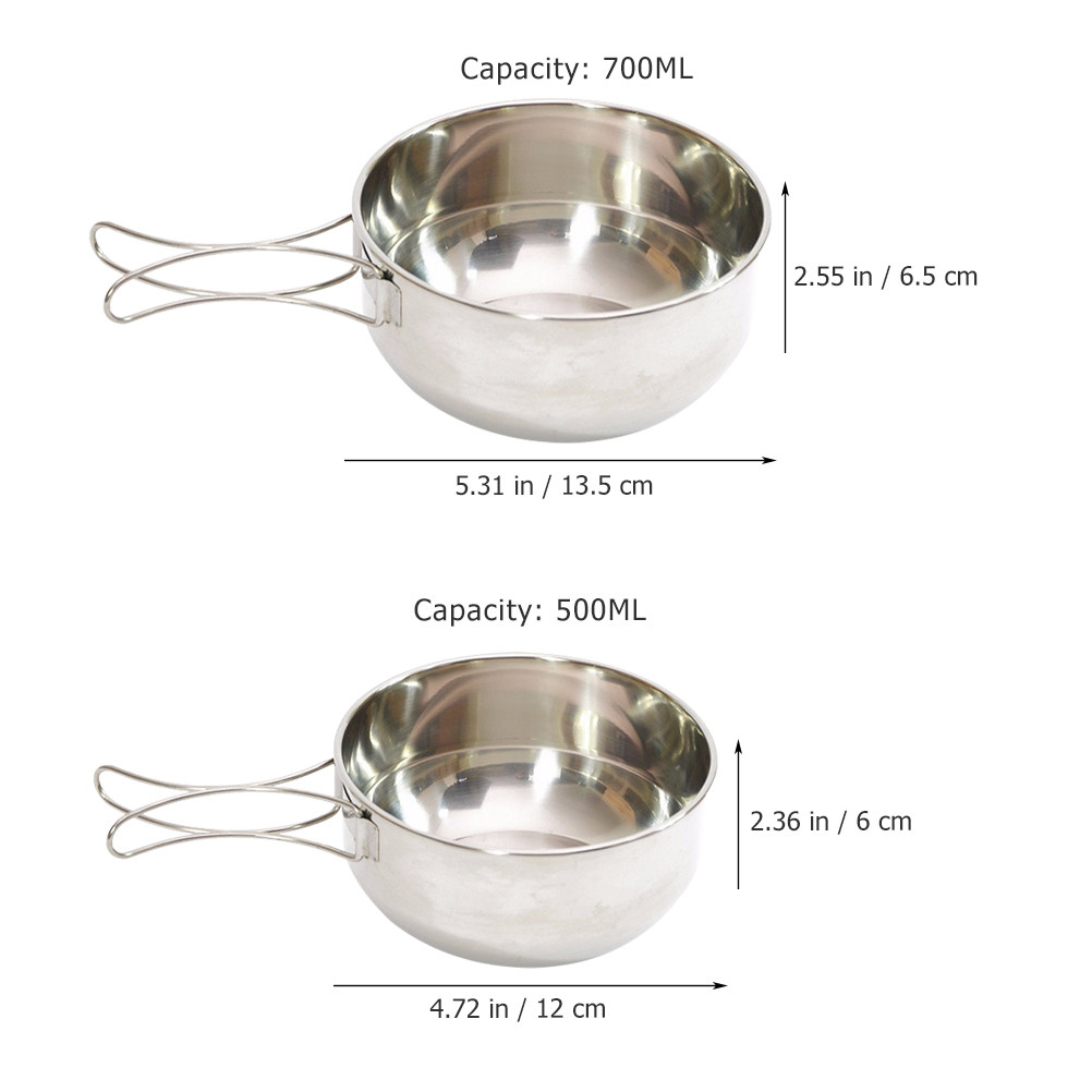 1Set Stainless Steel Food Bowl – обзор и цена Fishing Backpack
