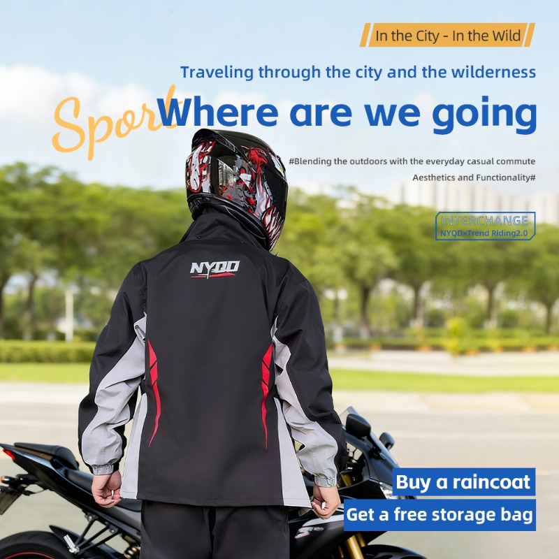 Motorcycle Raincoat Suit Men U – обзор и цена Fishing Jacket Waterproof