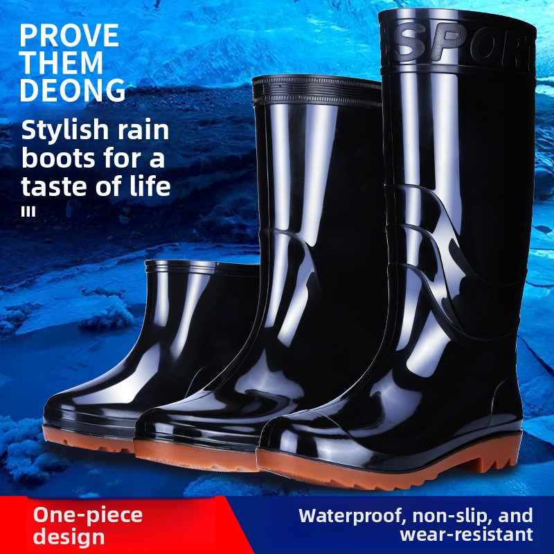 Men's Rain Boots High Tubc Mid – обзор и цена Fishing Boots