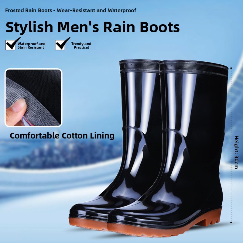 Men's Rain Boots High Tubc Mid – обзор и цена Fishing Boots