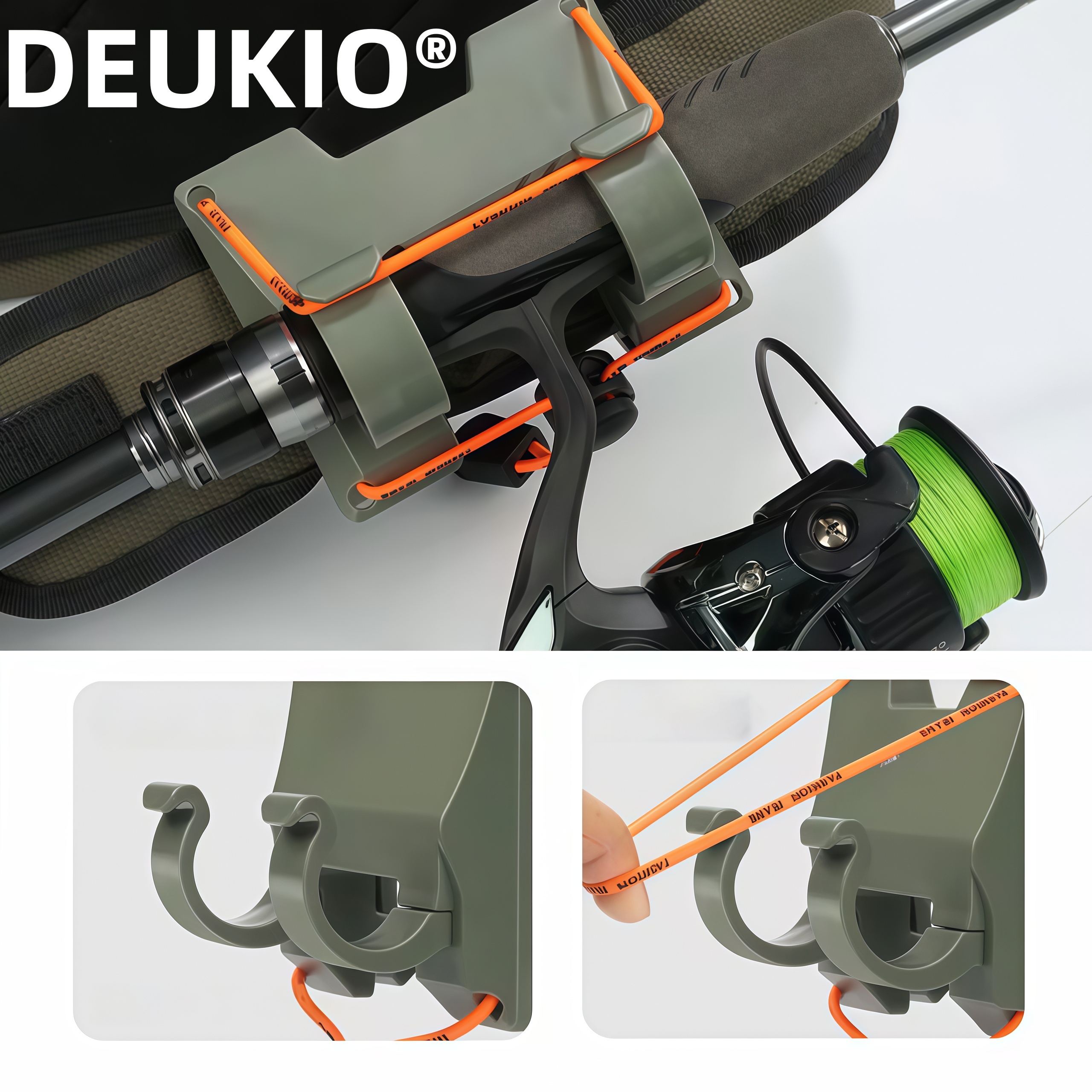 DEUKIO Outdoor Belt Clip Rod H – обзор и цена Fishing Belt