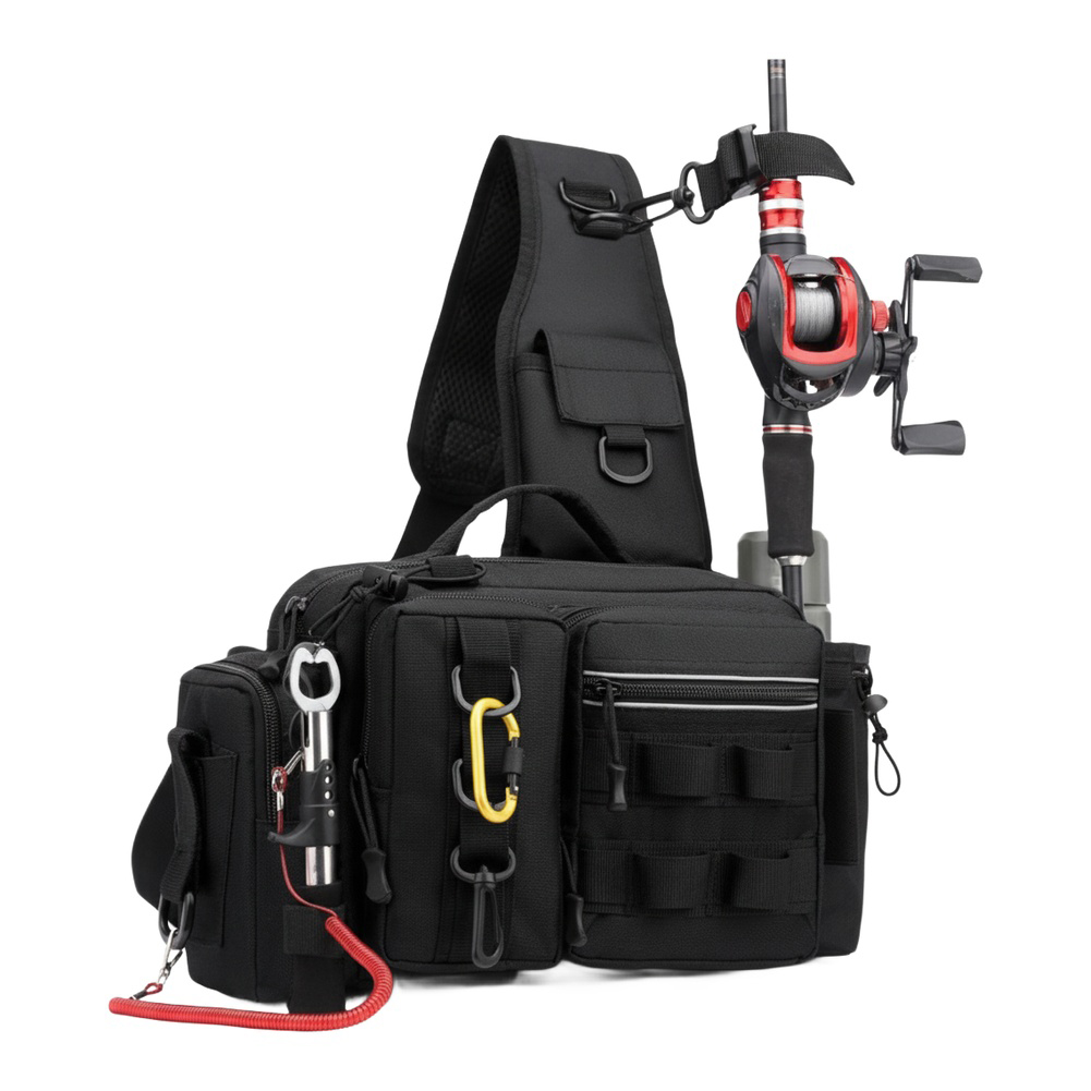 Fishing Backpack with Rod Hold – обзор и цена Fishing Backpack