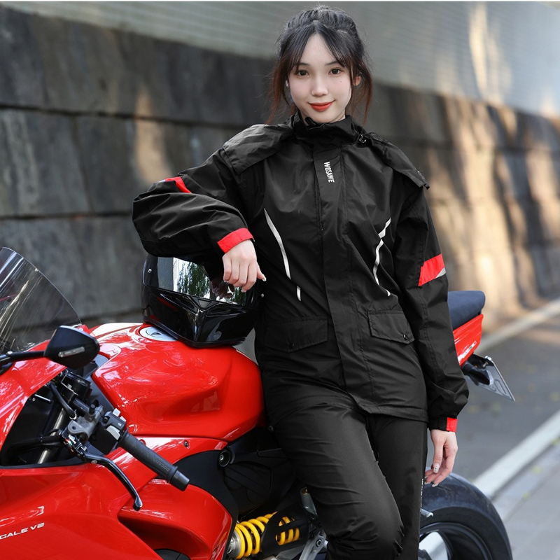 WOSAWE Motorcycle Raincoat Wat – обзор и цена Fishing Rain Suit