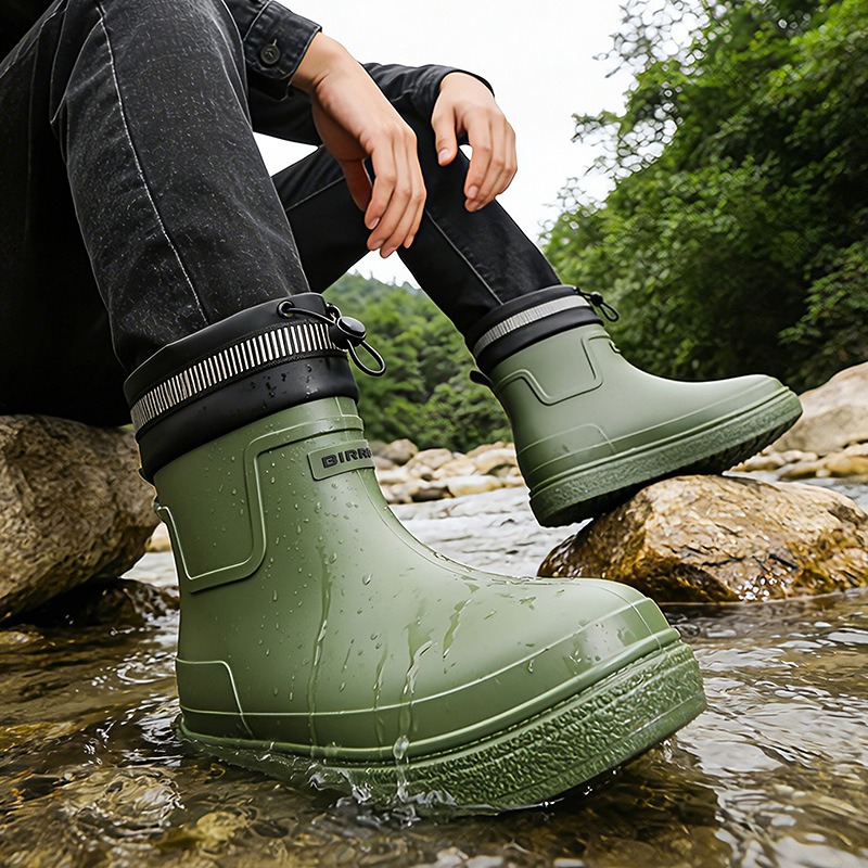 Men Rain Shoes Outdoor Waterpr – обзор и цена Fishing Boots