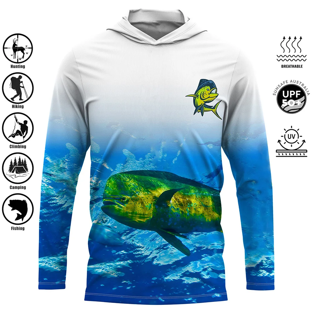Fishing Shirt Men's Long Sleev – обзор и цена Fishing Shirt Uv Protection