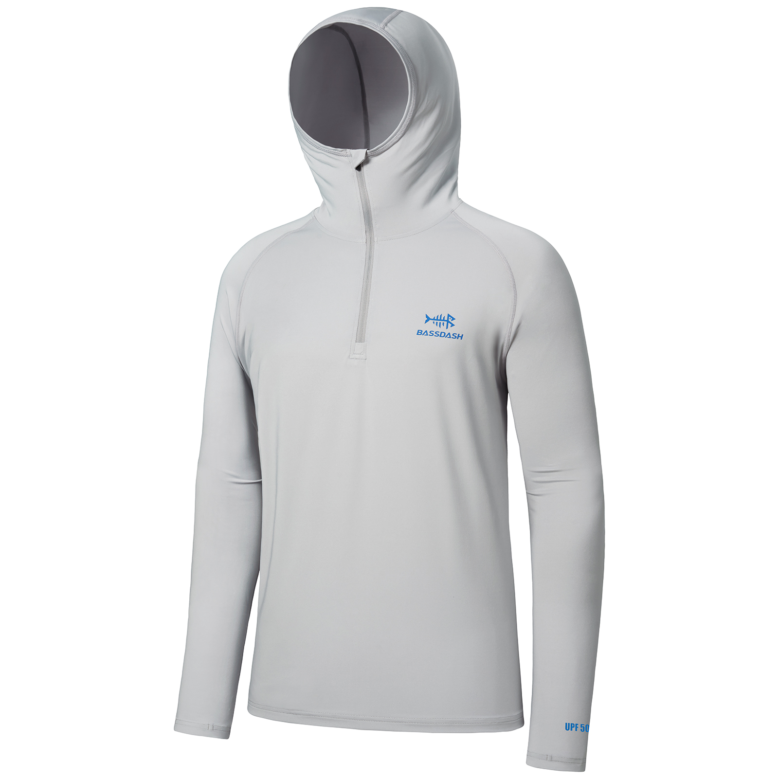 Bassdash Men’s UPF 50+ 1/4 Zip – обзор и цена Fishing Hoodie