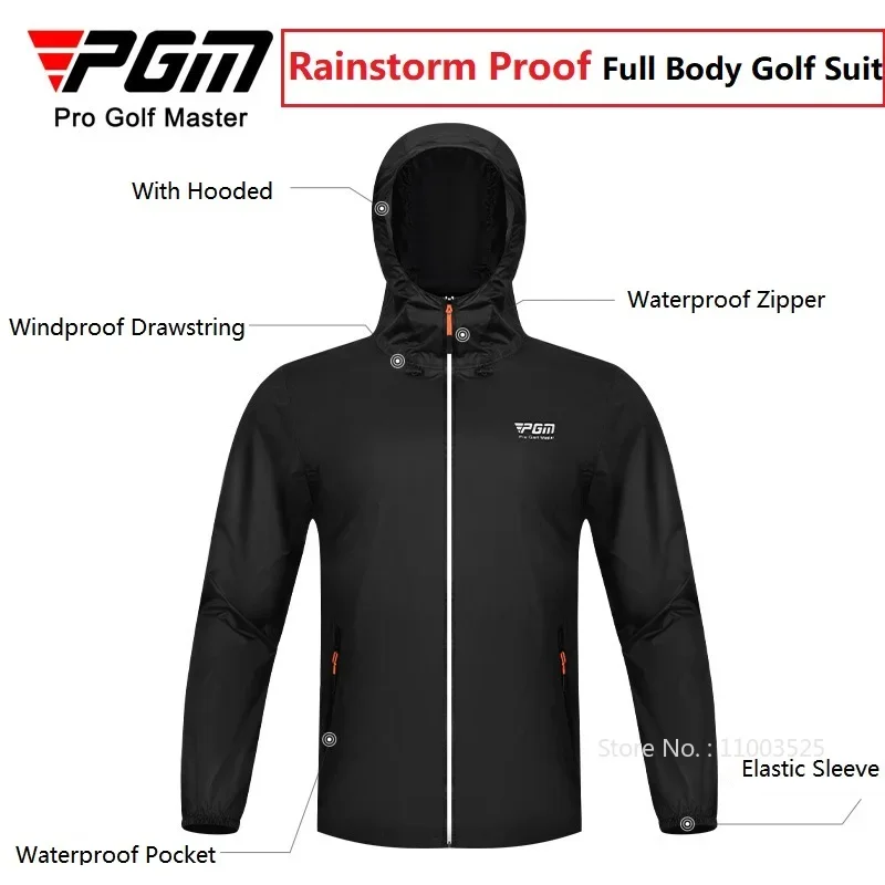 Pgm Men Golf Raincoat Rain Pan – обзор и цена Fishing Rain Suit