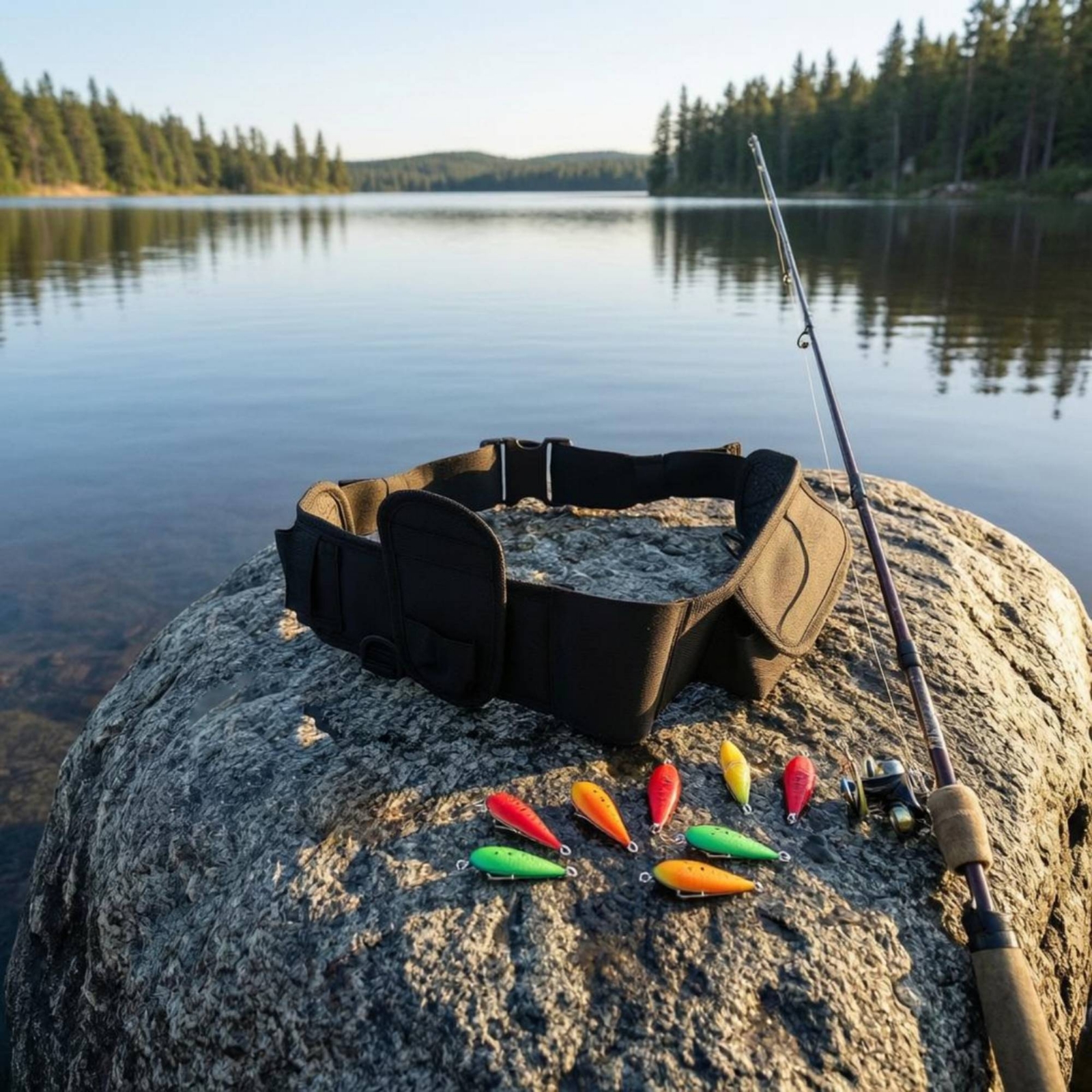 Fishing Waist Bag Flap Pockets – обзор и цена Fishing Belt