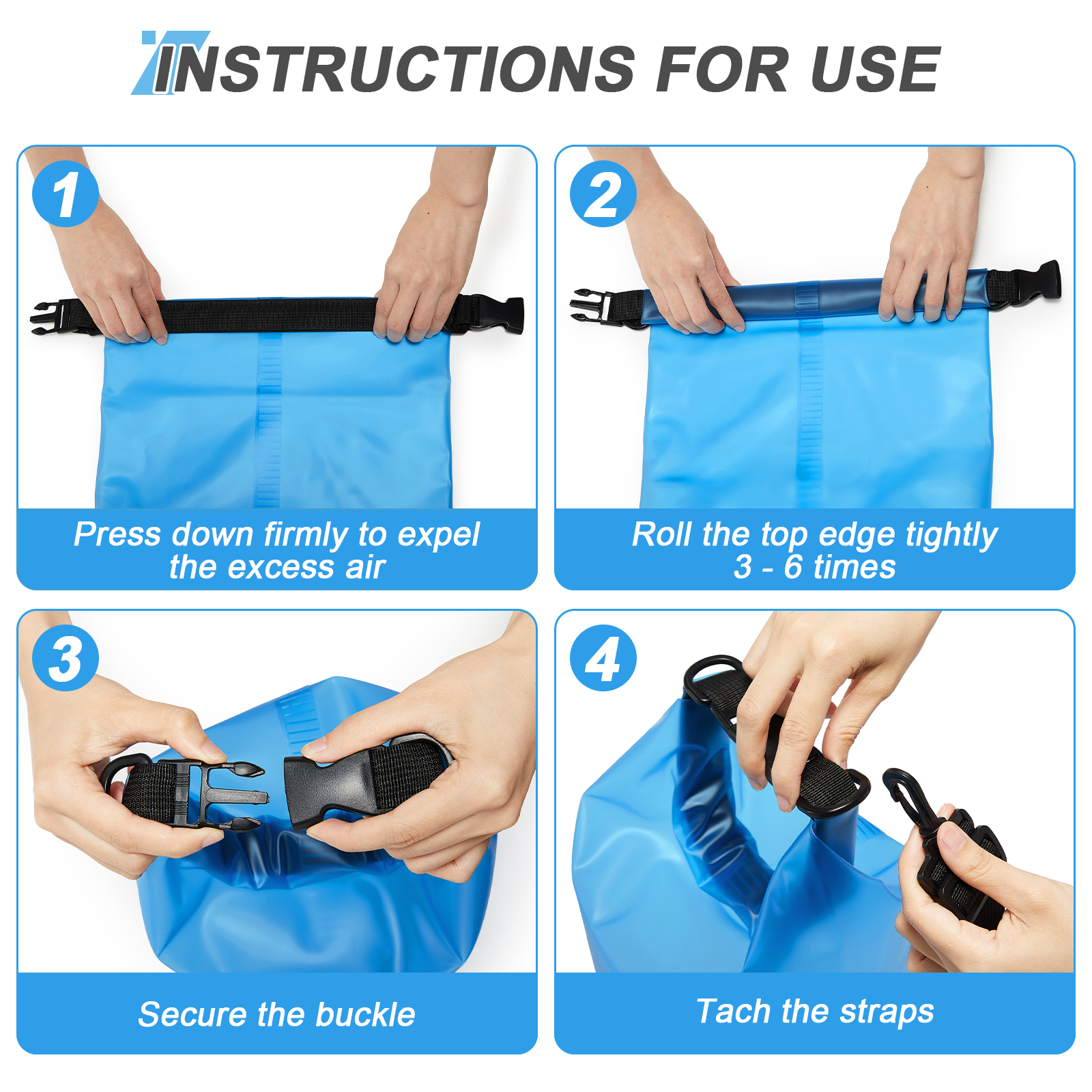 Dry Bag Waterproof Bag for Kay – обзор и цена Fishing Bag Waterproof